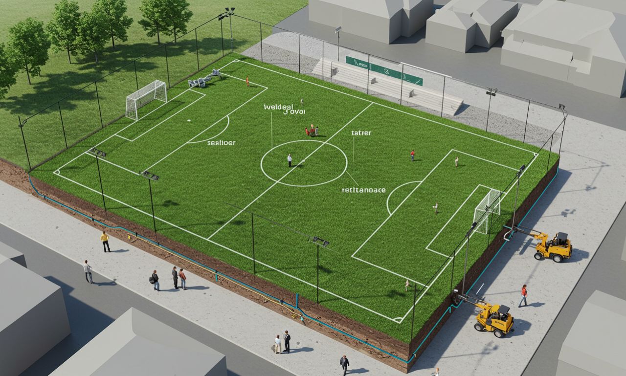 soccer field